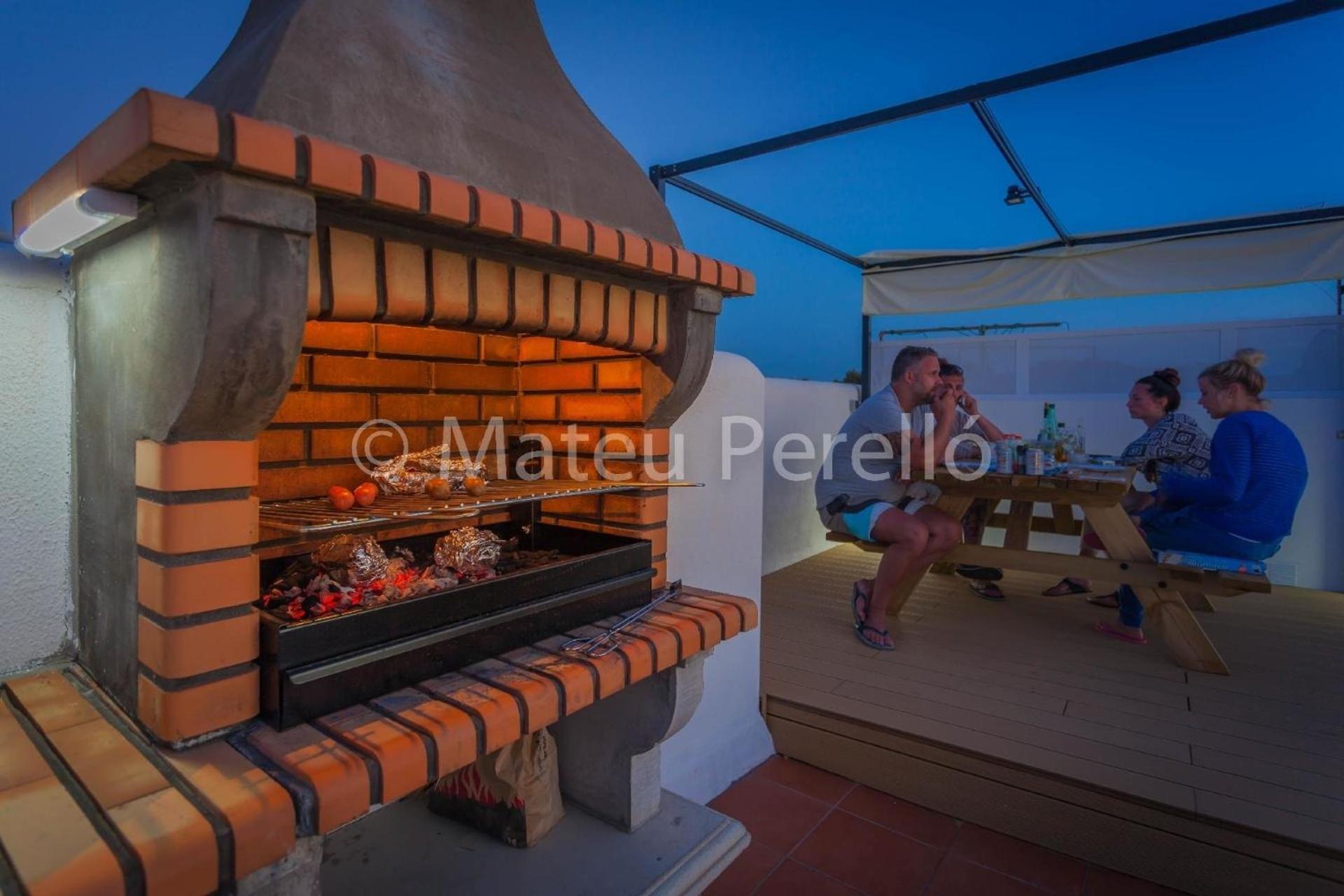 Wohnung In Son Baulo Mit Terrasse, Garten Und Grill Can Picafort  Dış mekan fotoğraf