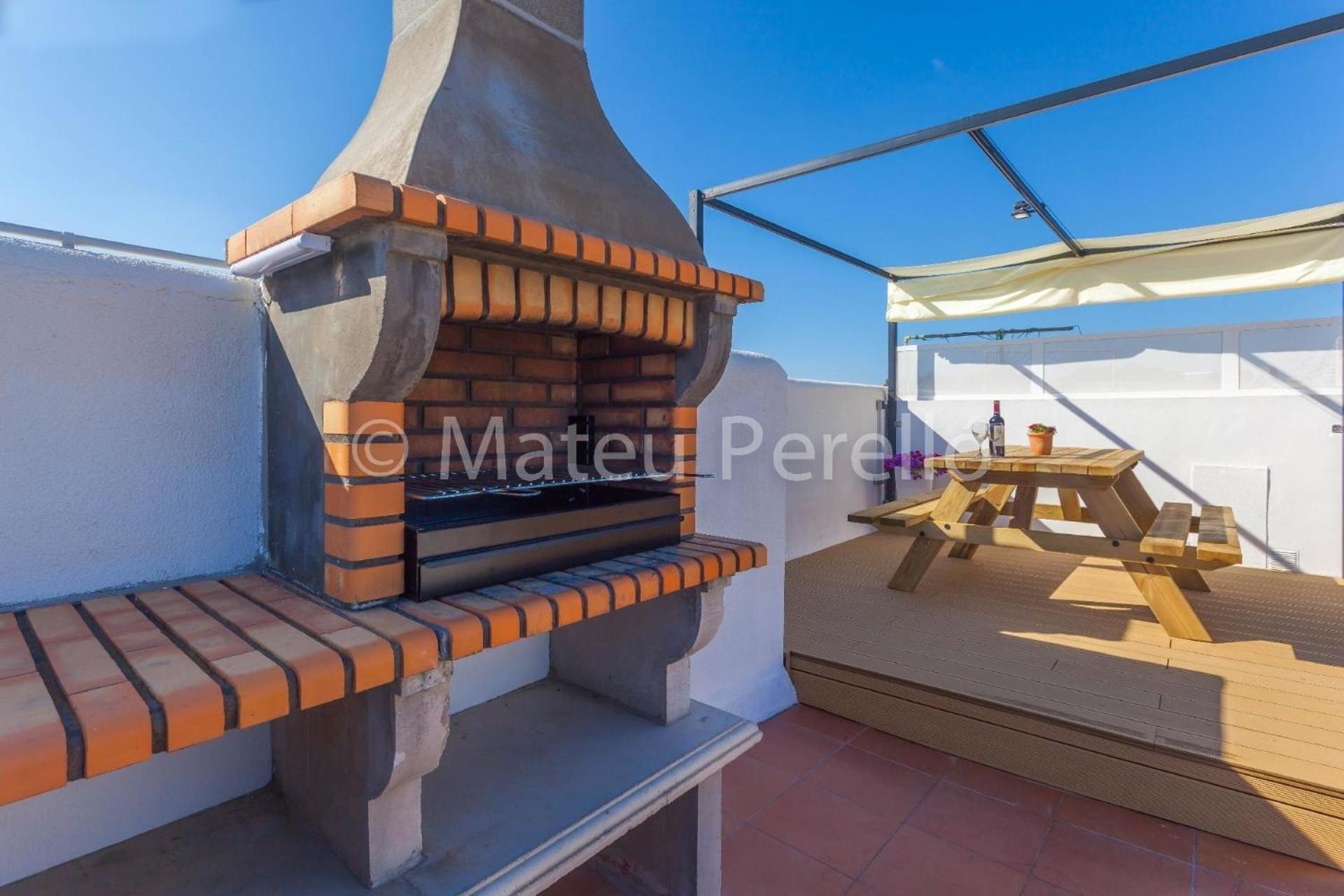 Wohnung In Son Baulo Mit Terrasse, Garten Und Grill Can Picafort  Dış mekan fotoğraf