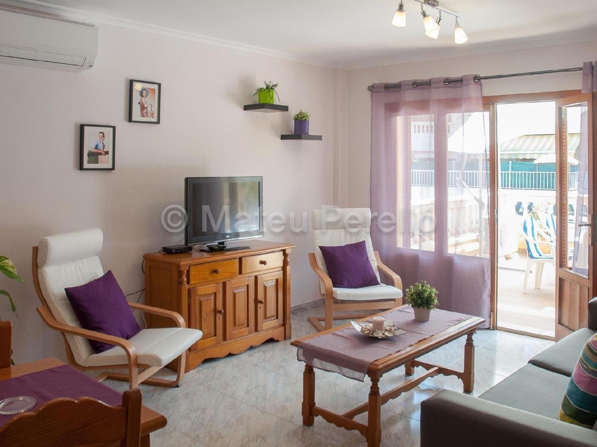 Wohnung In Son Baulo Mit Terrasse, Garten Und Grill Can Picafort  Dış mekan fotoğraf