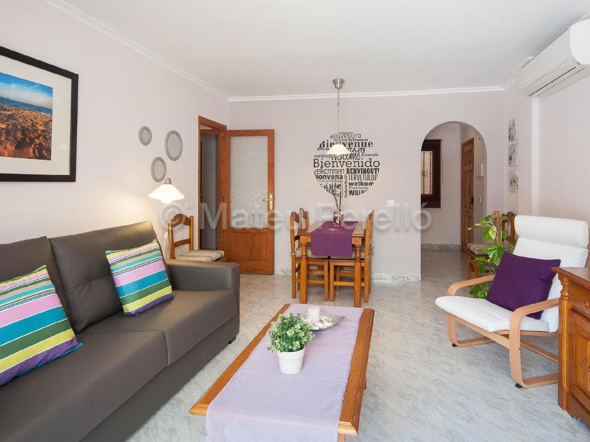 Wohnung In Son Baulo Mit Terrasse, Garten Und Grill Can Picafort  Dış mekan fotoğraf