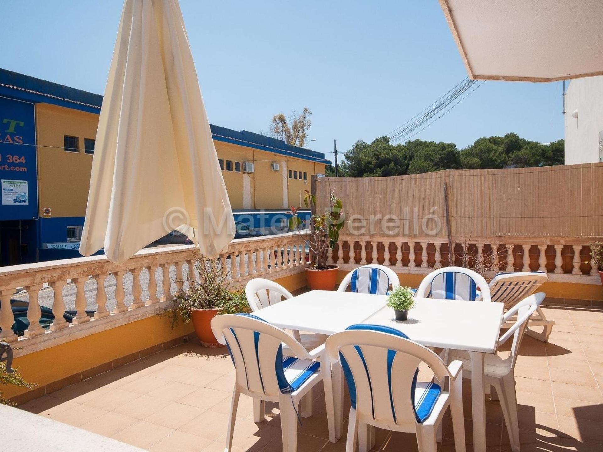 Wohnung In Son Baulo Mit Terrasse, Garten Und Grill Can Picafort  Dış mekan fotoğraf